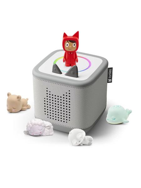 tonies - Tonies Toniebox 2 Pack Boite À Histoire Pour Enfant 1 À 9 Ans, Robuste & Facile À Utiliser, Les Copains Du Dodo, 4 Figurines, Gris Lune Multicolore