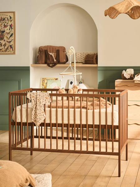Vertbaudet - Lit bébé Cocoon noyer