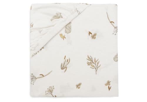 Jollein - Jollein Drap-Housse en Jersey - pour lit d'enfant - Riverside - 60 x 120 cm - 100% Coton - Certifié Oeko-Tex
