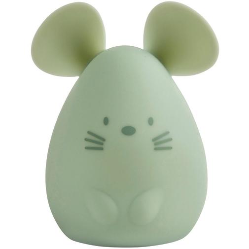 Nattou - Veilleuse en silicone souris verte (12 cm)