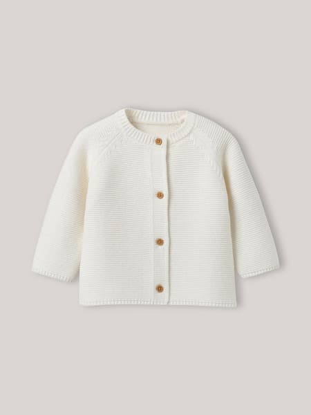 Cyrillus FR - Cardigan en coton biologique et laine Bébé