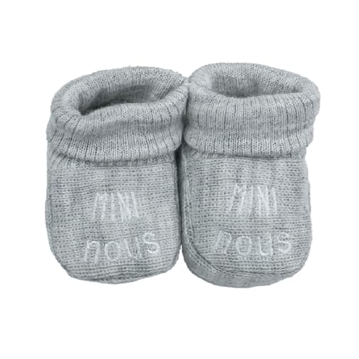 TROIS KILOS SEPT - Chaussons naissance - Mini Nous
