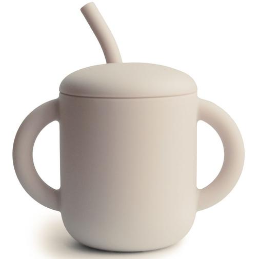 Mushie - Tasse à paille Sand
