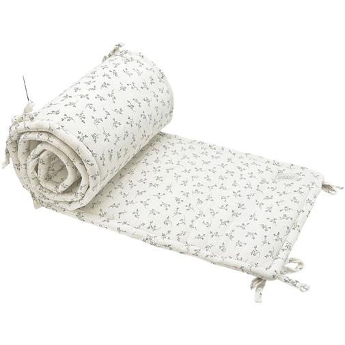 Babyshower - Tour de lit Doux Olive Bloom (pour lits 60 x 120 et 70 x 140 cm)