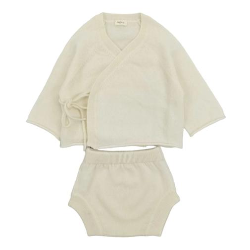 My Little Freckle - My Little Freckle - Set Bloomer + Cardigan Cache-Cœur Cachemire Bio