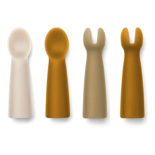 Liewood - Liewood - Couverts bébé Terra en silicone