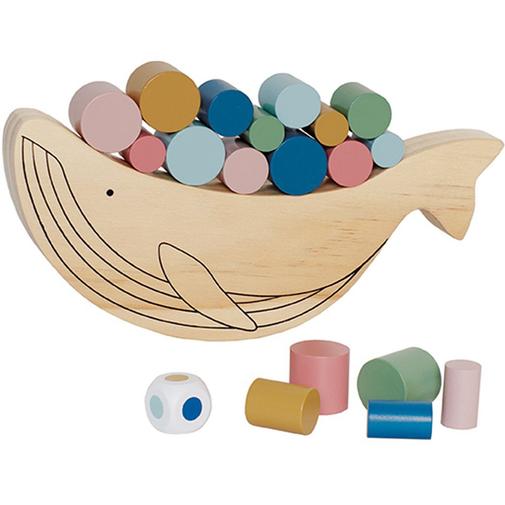 Jabadabado - Jeu d'équilibre en bois baleine