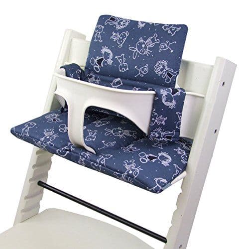 Babys-Dreams - Babys-Dreams - Ensemble coussin d'assise en 2 parties pour chaise haute Stokke Tripp Trapp - Coussin de rechange
