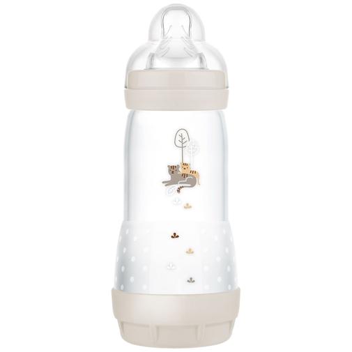 Mam - Biberon Easy Start anti-colique Sable - Tétine débit 3 (320ml)