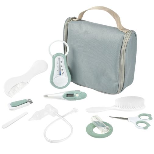 Béaba - Trousse de soin Nomade Sauge (10 accessoires)