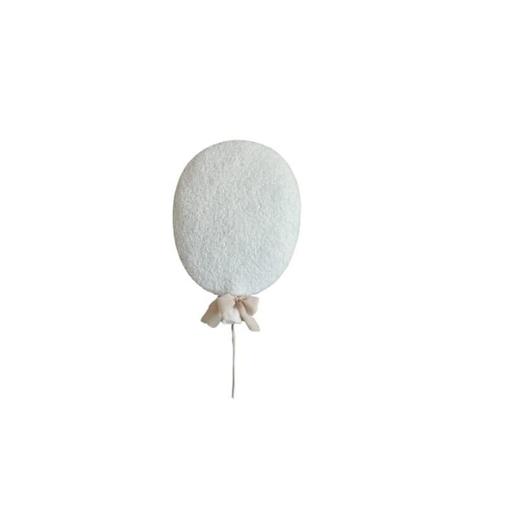 Little Loua - Décoration murale ballon blanc avec led