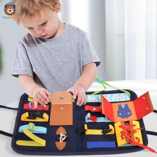 BabyBalade - Busy Board Montessori Portable | BABY PURSE™