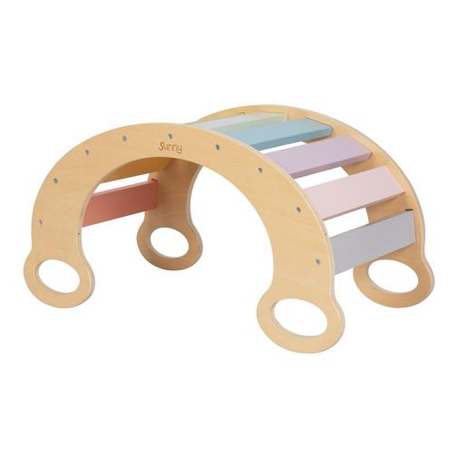 Sunny - Arche montessori en bois, couleur arc-en-ciel