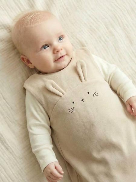 Vertbaudet - Gigoteuse été jersey LAPIN sable