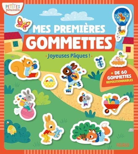 Fabre, Léa - Mes premières gommettes - Joyeuses Pâques !