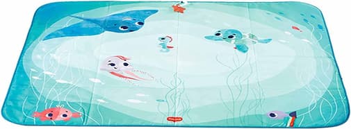Tiny Love - Tapis d'extérieur et de pique-nique, auto-déperlant treaseure the ocean - Tiny Love