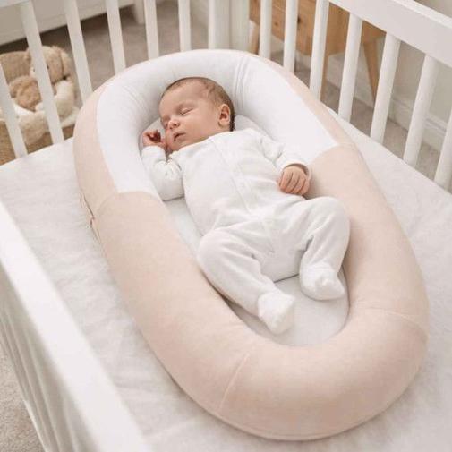 Nanny Care - Cocon réducteur de lit respirant Beige