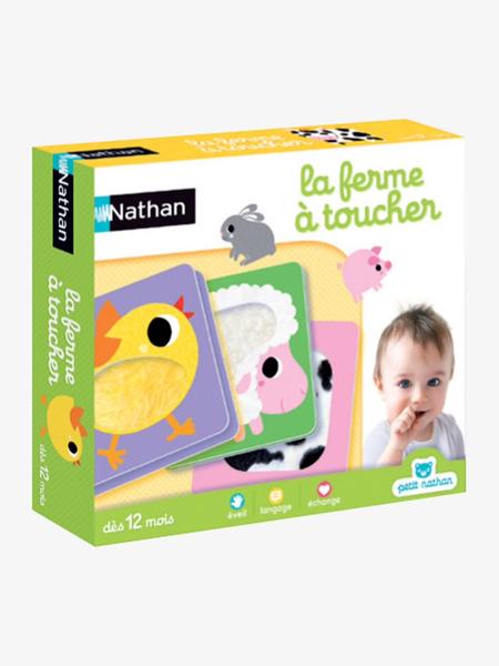 Nathan - La ferme à toucher multicolore