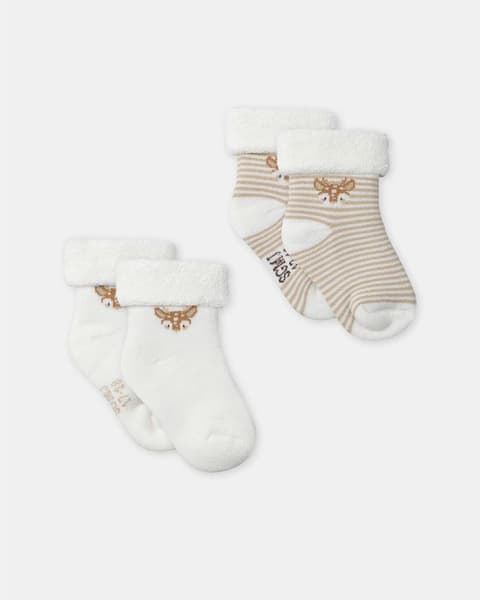 Sergent Major - Lot de deux paires de chaussettes de naissance