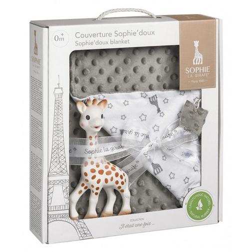 Sophie la girafe - Couverture Sophie'doux + Sophie la girafe - Gris