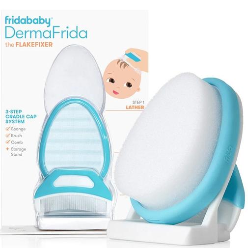FRIDA BABY - Kit 3-en-1 croûtes de lait bébé Dermafrida - Bleu