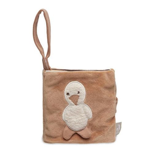 Jollein - Livre bébé éveil - JOLLEIN - Spring Garden - Marron - Beige et blanc - Mixte marron - Jollein
