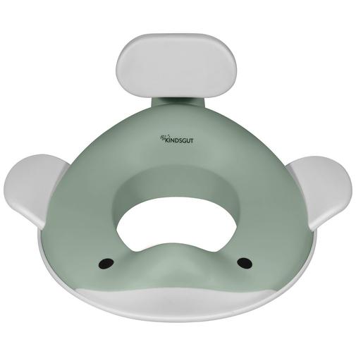 Kindsgut - Réducteur de toilette Baleine Pistache