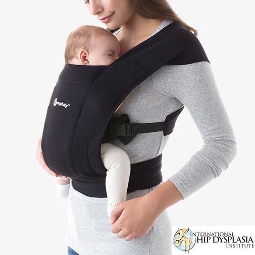 Ergobaby - Porte-bébé Embrace - Pure Black - Noir