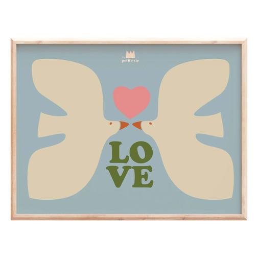 Ma petite vie - Ma petite vie - Affiche Love oiseaux