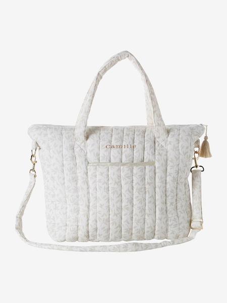 Vertbaudet - Sac à langer en gaze de coton Plume hygge