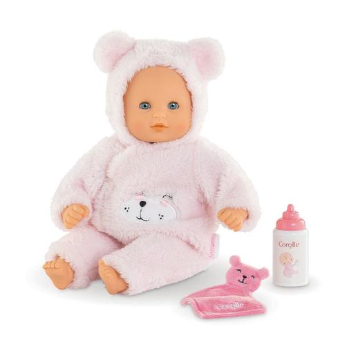 Corolle - Poupon Bébé Calin Ourson d'Amour - Rose