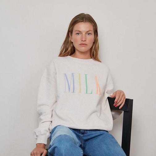 Tajinebanane - Sweat d'Allaitement Milk - M