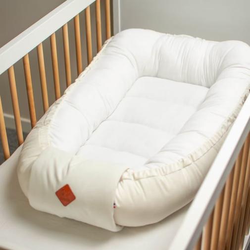 Sevira Kids - Cocon nid réducteur de lit gaze coton