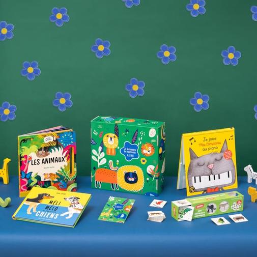 Kube - Coffret livres je découvre les animaux