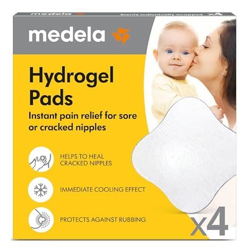 Medela - Medela - Compresses hydrogel Medela - soulagement Rapide, cicatrisation des crevasses, lot de 4