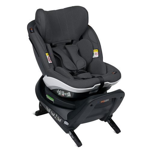 BeSafe - Siège Auto iZi Turn i-Size Groupe 0+/1 - Anthracite Mesh