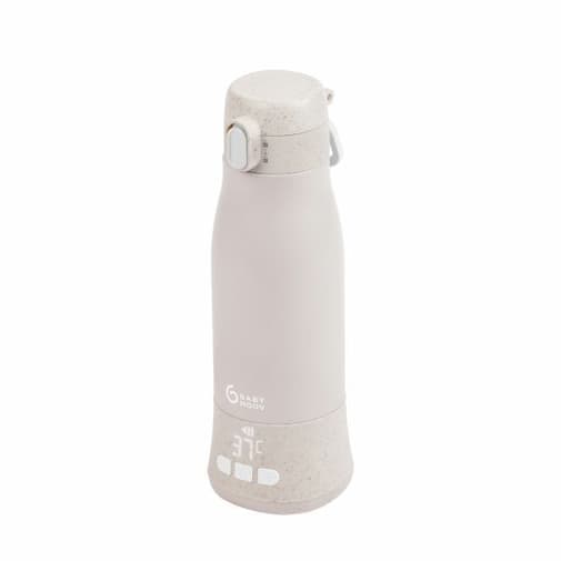 Babymoov - Chauffe biberon nomade Moov and Feed Minéral Beige