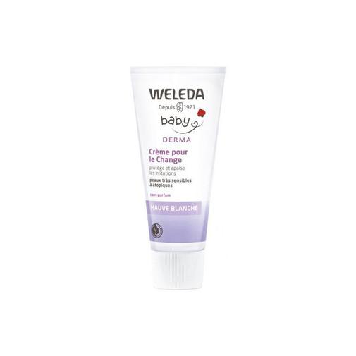 Weleda - Crème pour le change à la mauve blanche 50 ml - Blanc