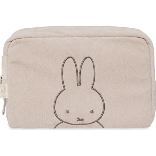 Jollein - Trousse de toilette en éponge Miffy Nougat