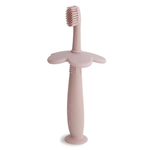 Mushie - Brosse à Dents Fleur - Blush