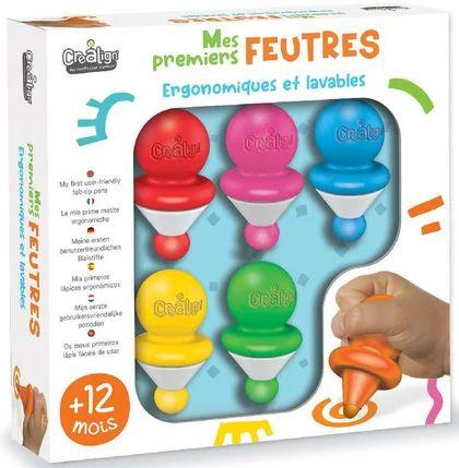 Crea Lign - Mes Premiers Feutres Ergonomiques X5