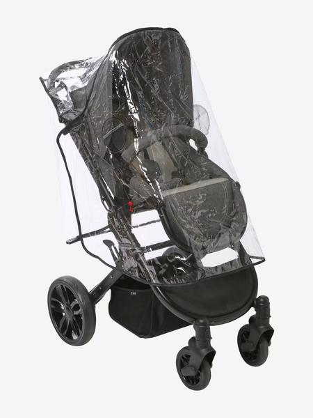 Vertbaudet - Habillage de pluie universel pour poussette transparent