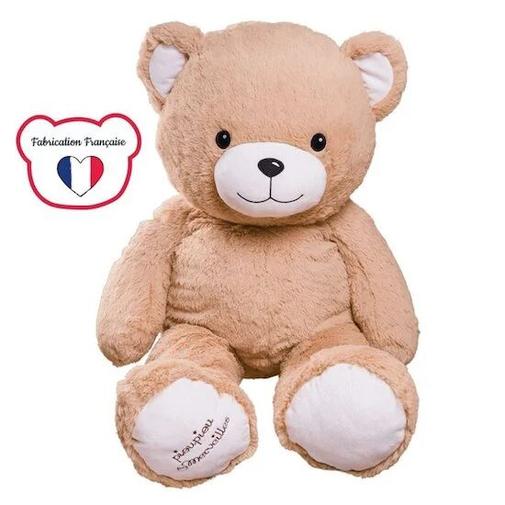 Pioupiou Et Merveilles - Peluche Géante Gaston l'Ourson