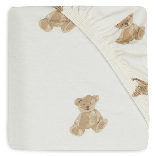 Jollein - Drap Housse Jersey Teddy Bear - 60 x 120 cm