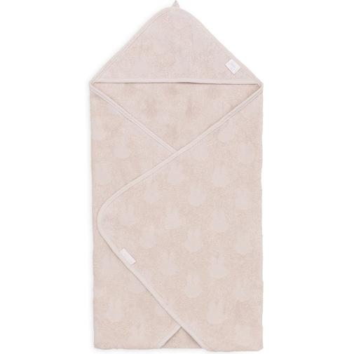 Jollein - Cape de bain Miffy Jacquard Nougat (75 x 75 cm)