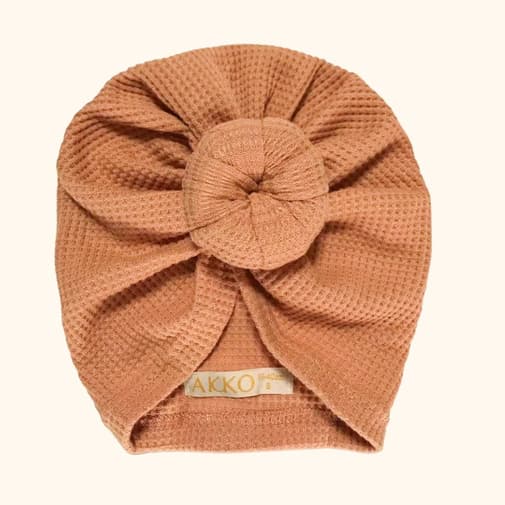 AKKO - Turban Coton Epais KAYE - Camel