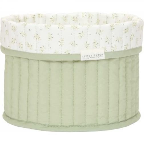 Little Dutch - Panier de commode matelassé petit - Blueberry Leaves