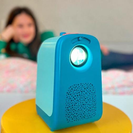 Tikino - Projecteur d’histoires Tikino - Idée cadeau enfant ludique et éducative - Alternative aux écrans - Lumière douce