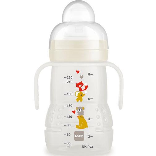 Mam - Biberon de transition débit 3 rapide (220 ml)