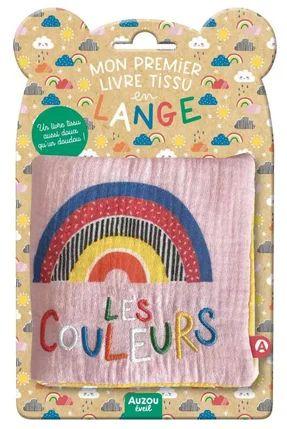 Éditions Auzou - Mon Premier Livre Tissu En Lange - Les Couleurs